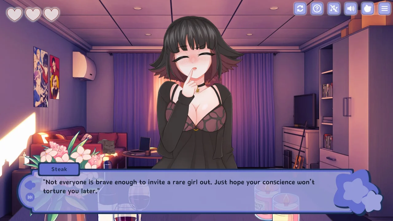 Tasty Bite Food Dating Simulator Preview 4