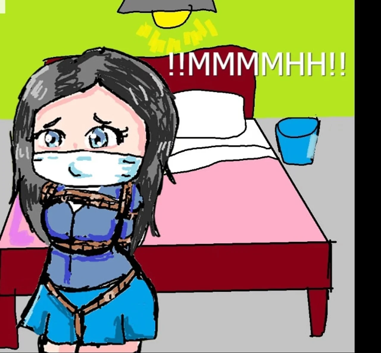 3 Damsels 1 Hearta Stupid Paint Game Preview 2