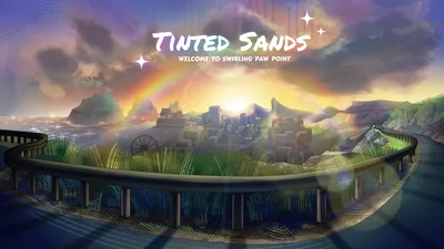 Tinted Sands Welcome to Swirling Paw Point Preview 1