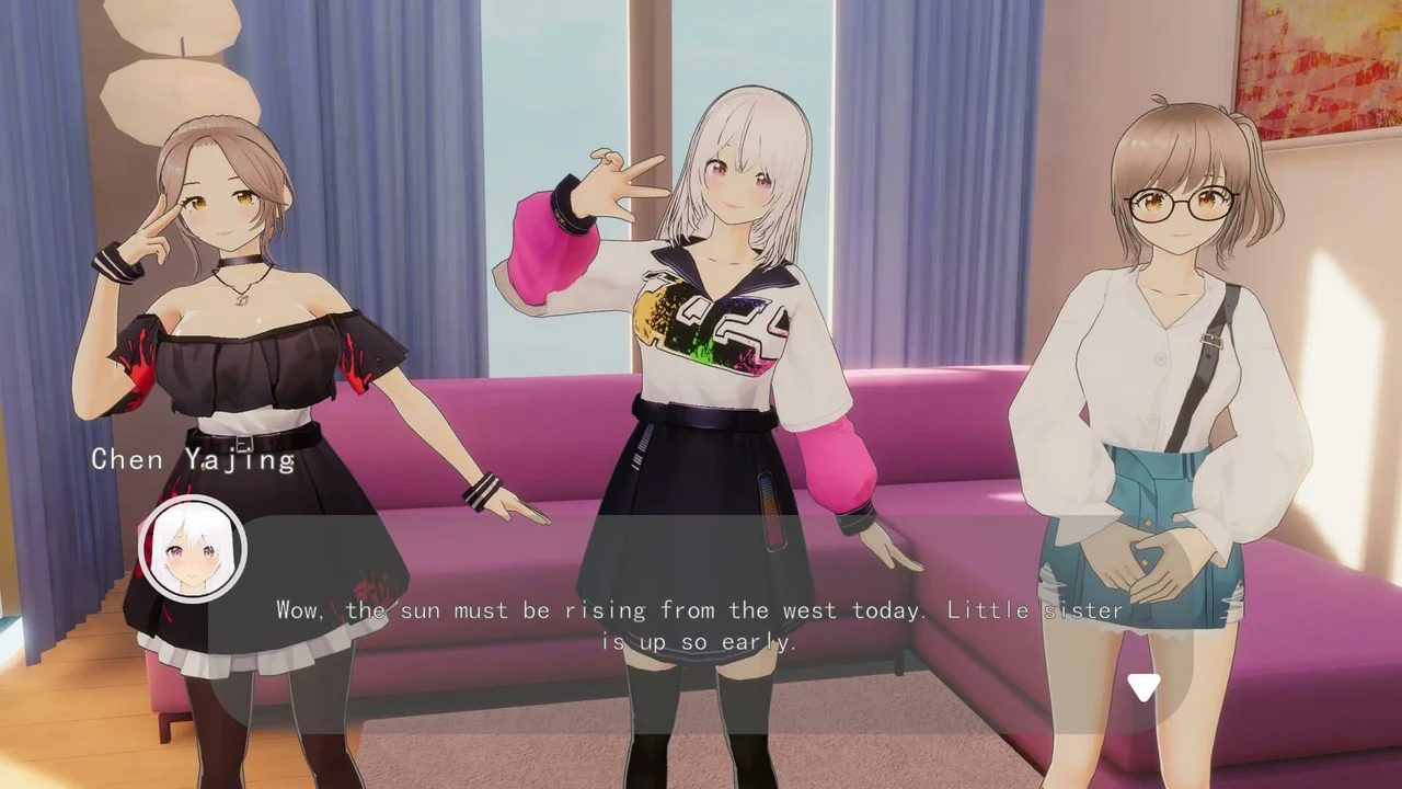 Lustful Butler and Charming Sisters Preview 2