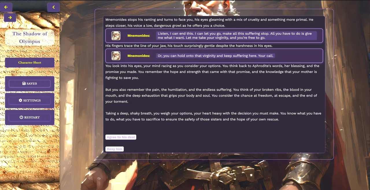 The Shadow of Olympus Preview 5
