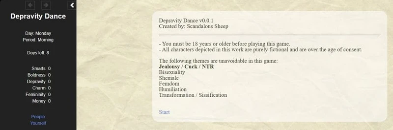 Depravity Dance