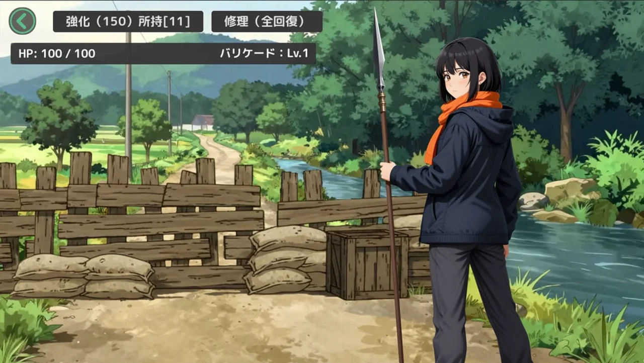 Zombie Diary Survival With Sisters Miu and Rei Preview 1