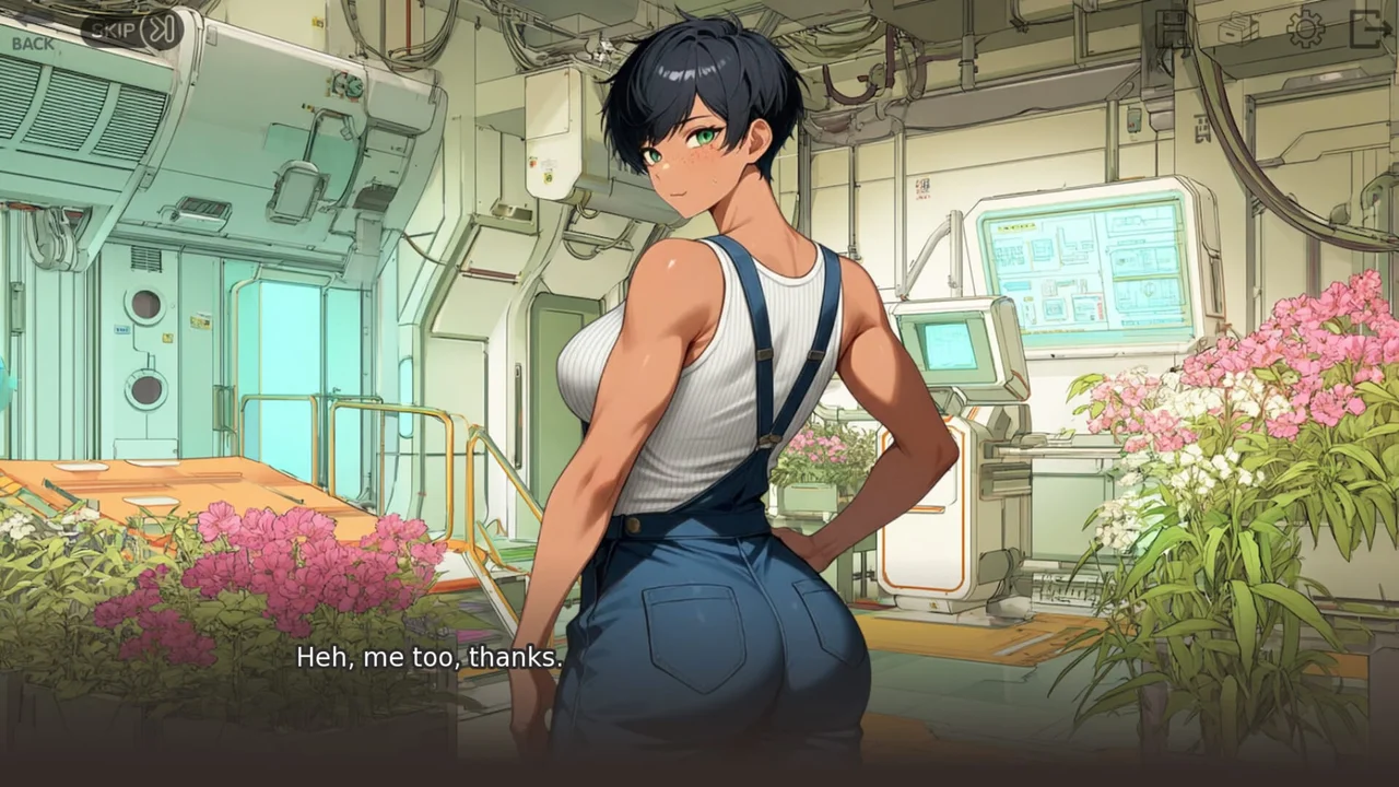 Tomboy Stranded in Space Preview 1