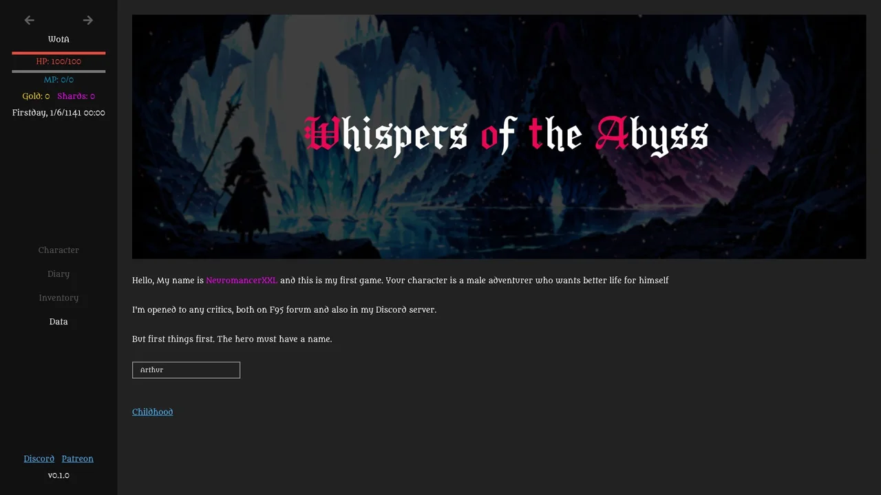 Whispers of the Abyss Preview 1