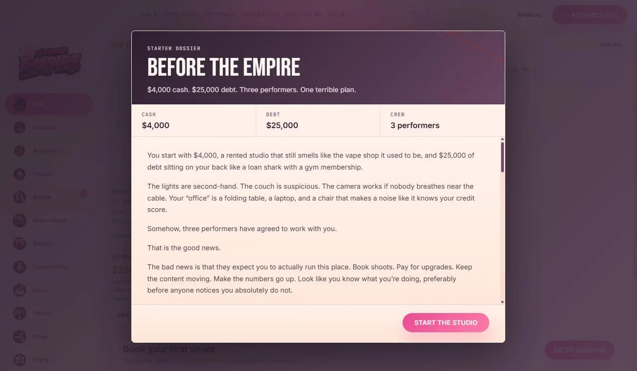 Studio Empire Preview 3