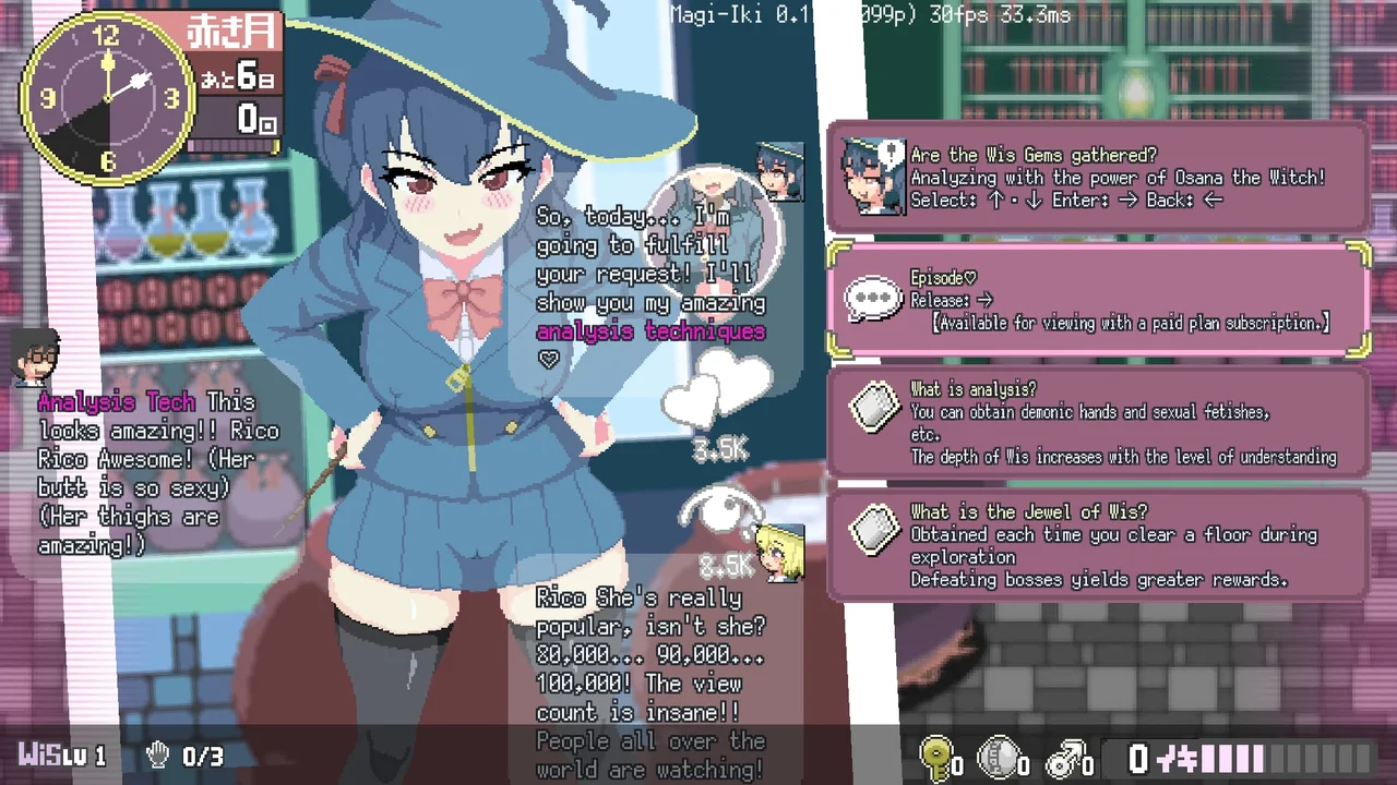 Maji Iki the Failing Witch and Lewd Magical Hands Preview 5