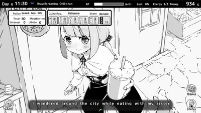Living With Sister Monochrome Fantasy Preview 3