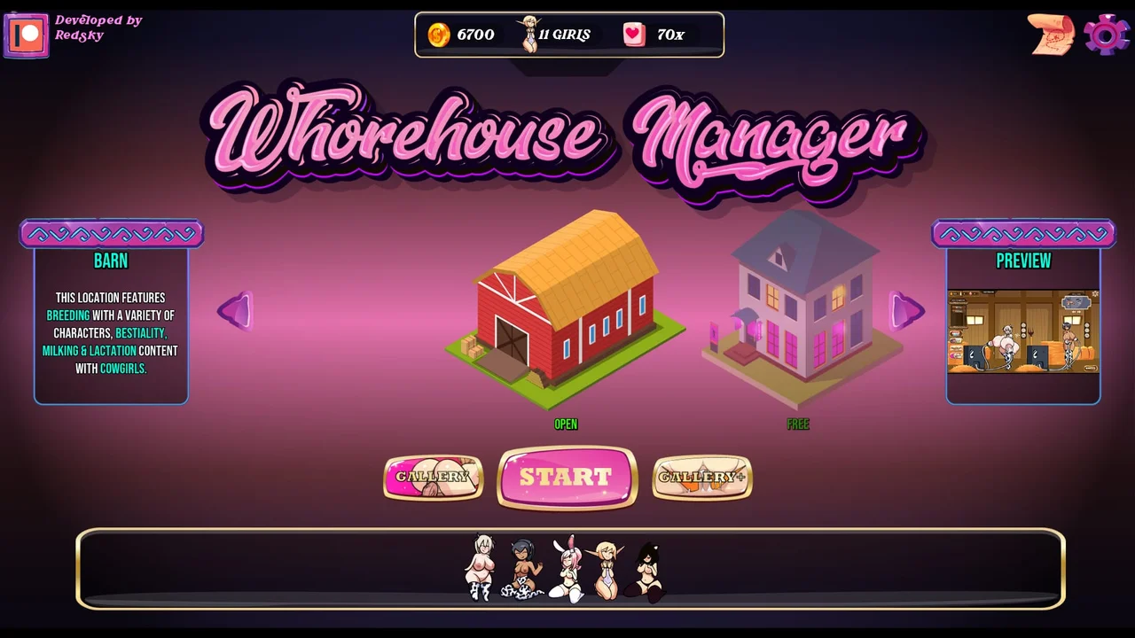 Whorehouse Manager Preview 1