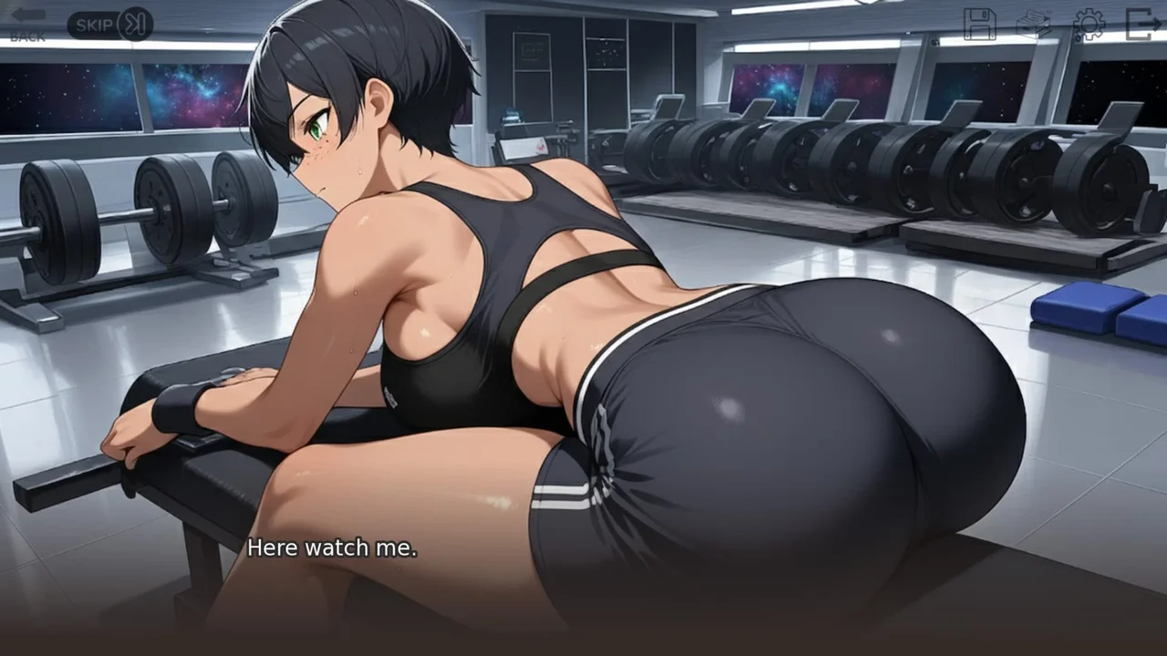 Tomboy Stranded in Space Preview 2