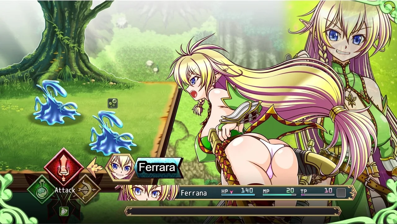 The Slave Race Elf and the Female Body Armor Ogre Preview 8