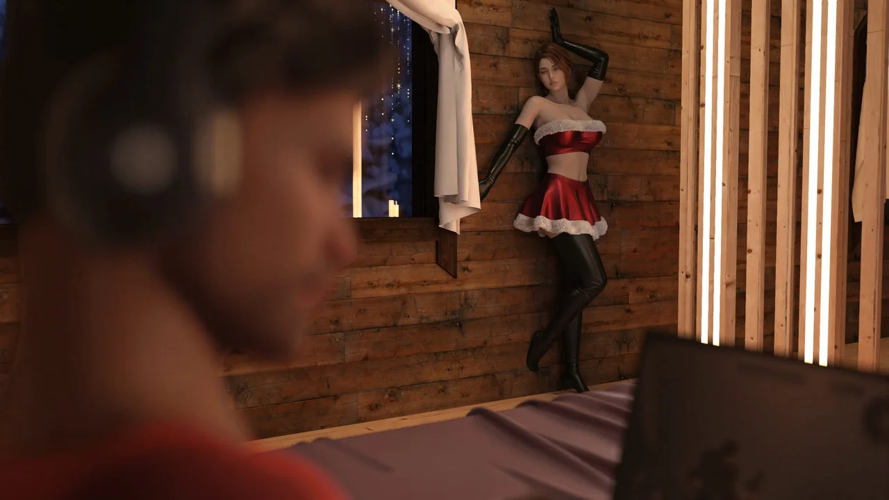 Stuffing Her Stocking Preview 9