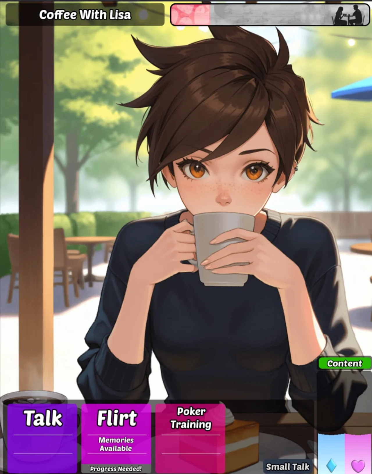 No Trace of Luck a Strip Poker Dating Sim Preview 8
