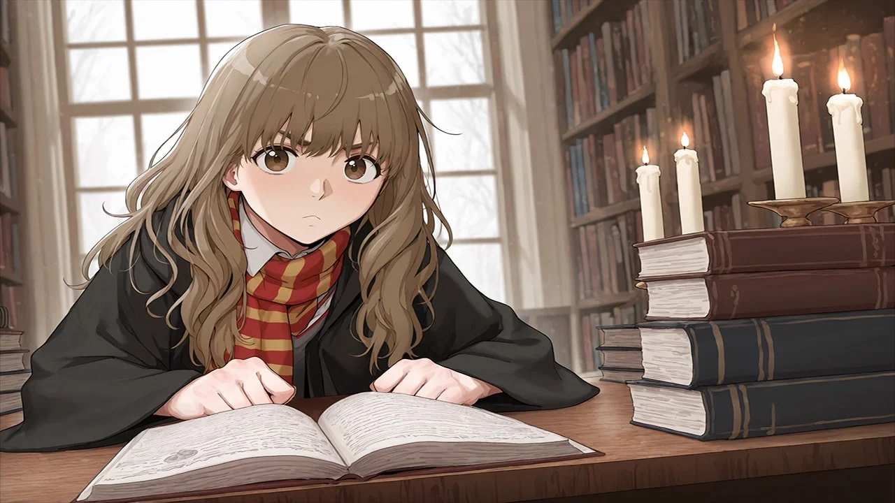 Studying With Hermione Preview 2