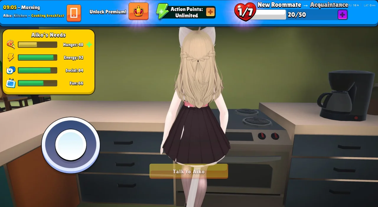 Aiko AI Companion 3D Preview 7