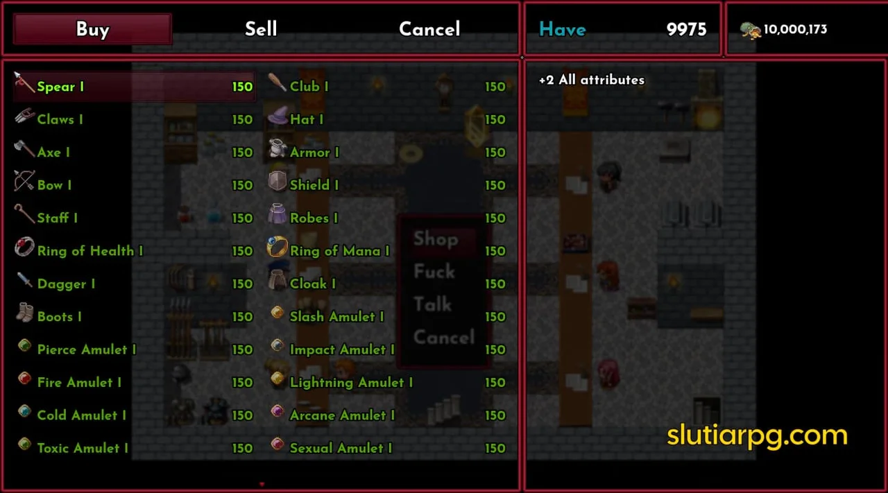 Slutia Dungeon Crawler RPG Preview 10