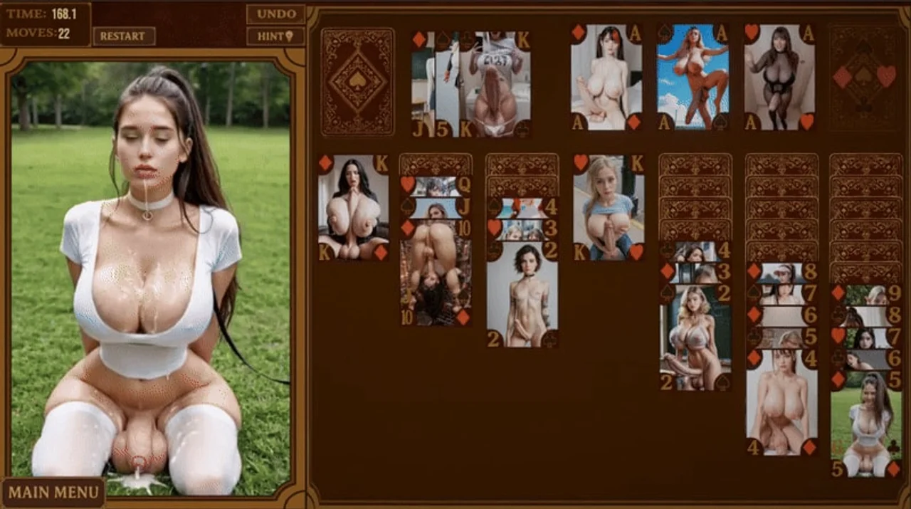 Realistic Futa Solitaire Preview 2