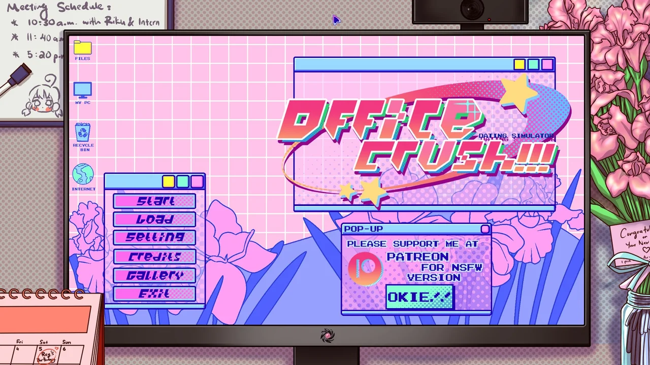 Office Crush Dating Simulator Preview 1