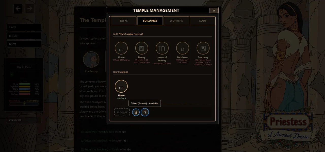 Priestess of Ancient Desire Preview 3