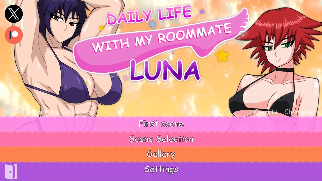 Daily Life With My Roommate Luna Preview 1