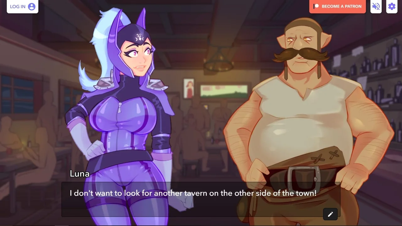 Luna in the Tavern Preview 9
