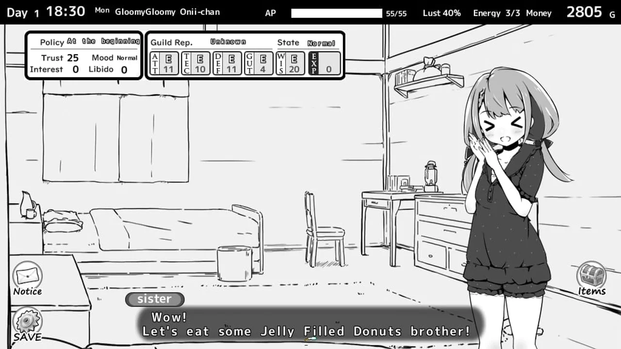 Living With Sister Monochrome Fantasy Preview 2