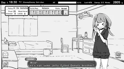 Living With Sister Monochrome Fantasy Preview 2
