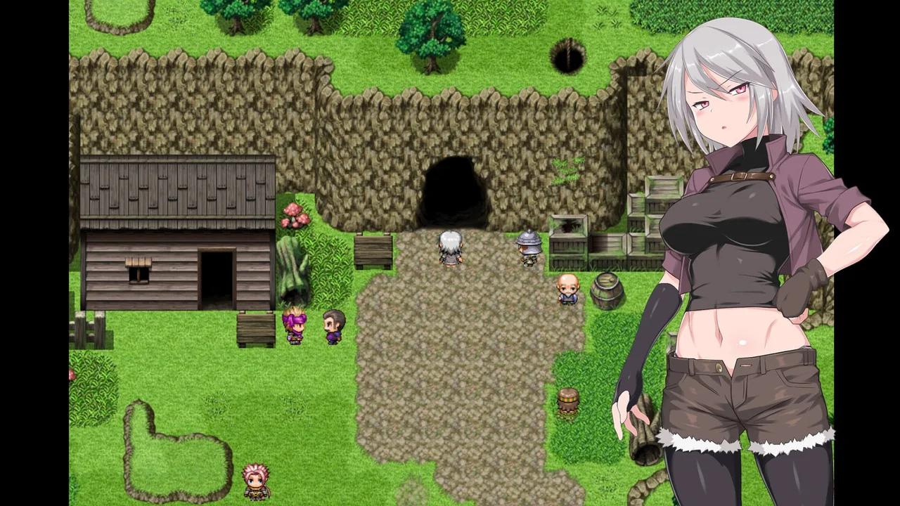 Sword Mistress of the Dungeon Town Preview 1