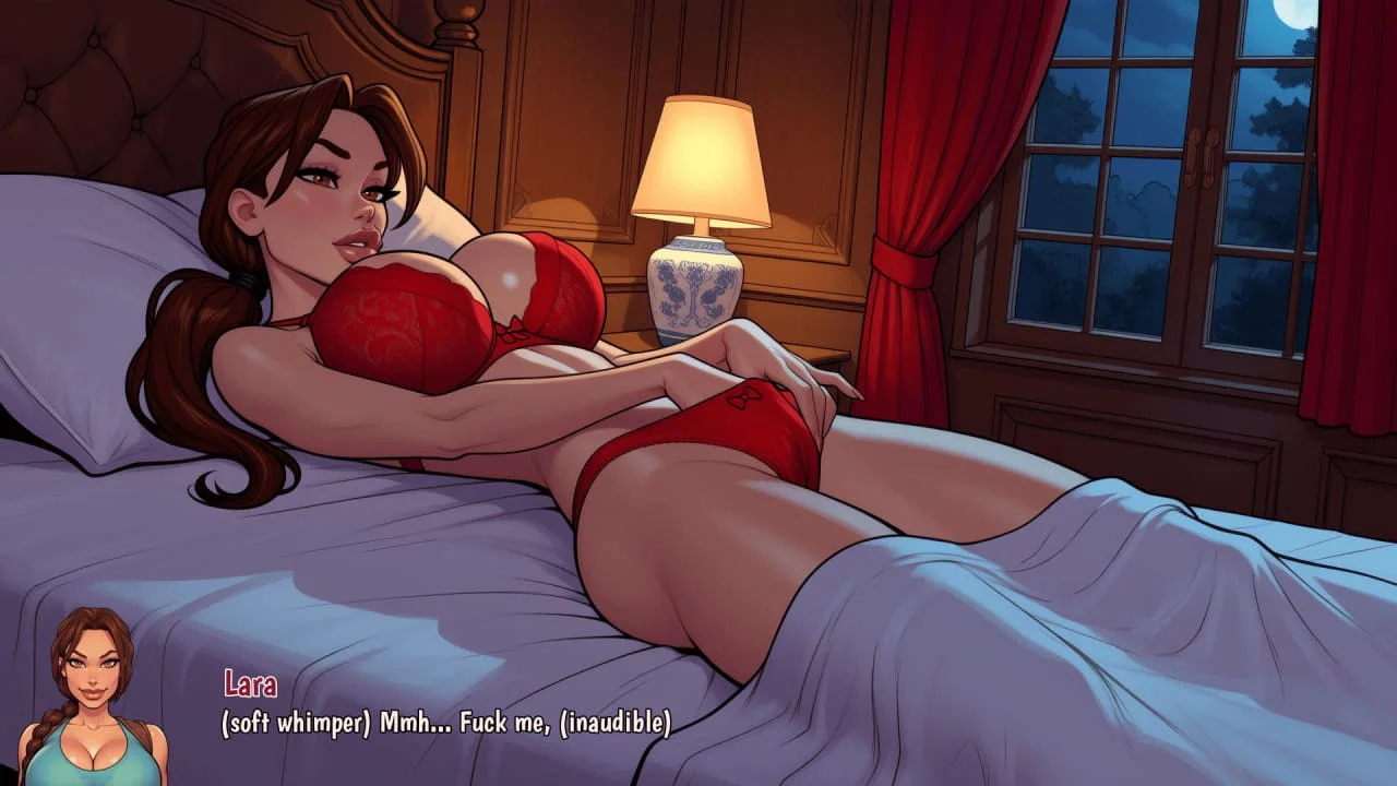 Lara Croft at Your Cervix Preview 1