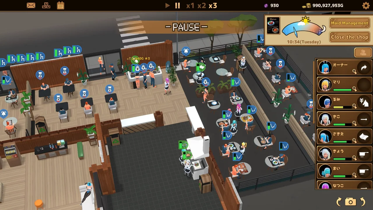Futanari Coffee Shop Preview 9