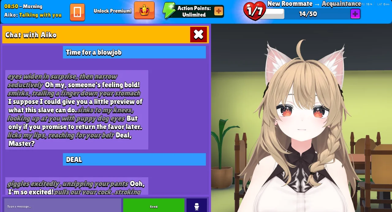 Aiko AI Companion 3D Preview 5