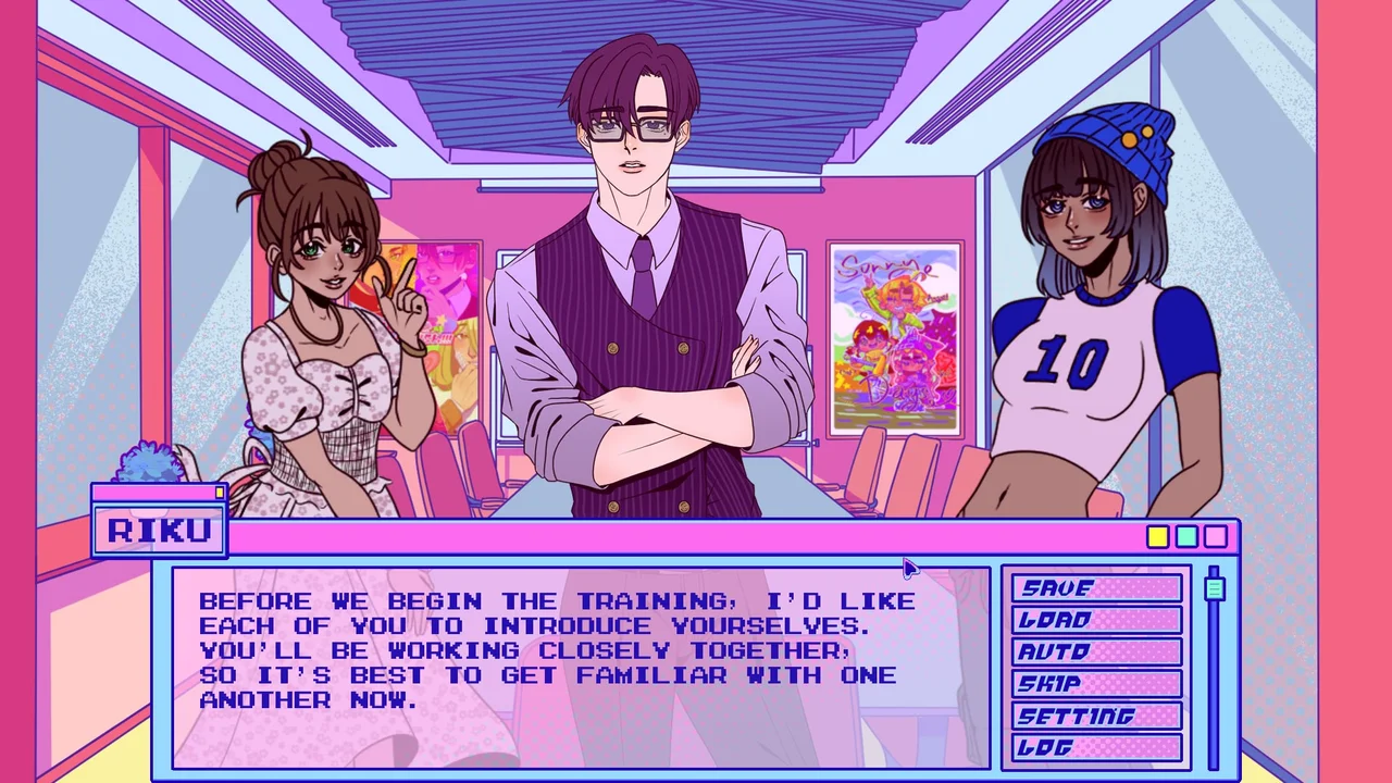 Office Crush Dating Simulator Preview 4