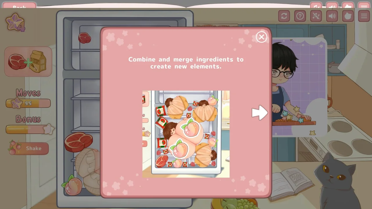 Tasty Bite Food Dating Simulator Preview 6