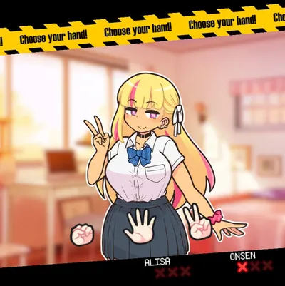 Strip Rock Paper Scissors Gal Edition Demo Preview 1