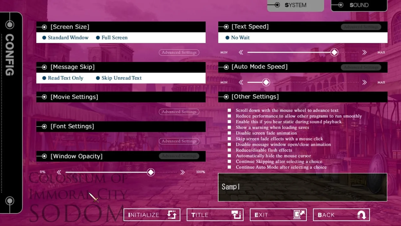Lewd Crest Colosseum City Sodom Preview 2