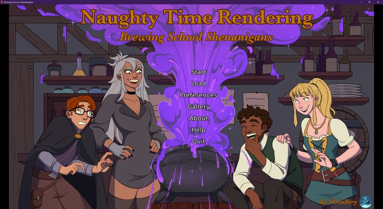 Naughty Time Rendering Brewing School Shenanigans Preview 1
