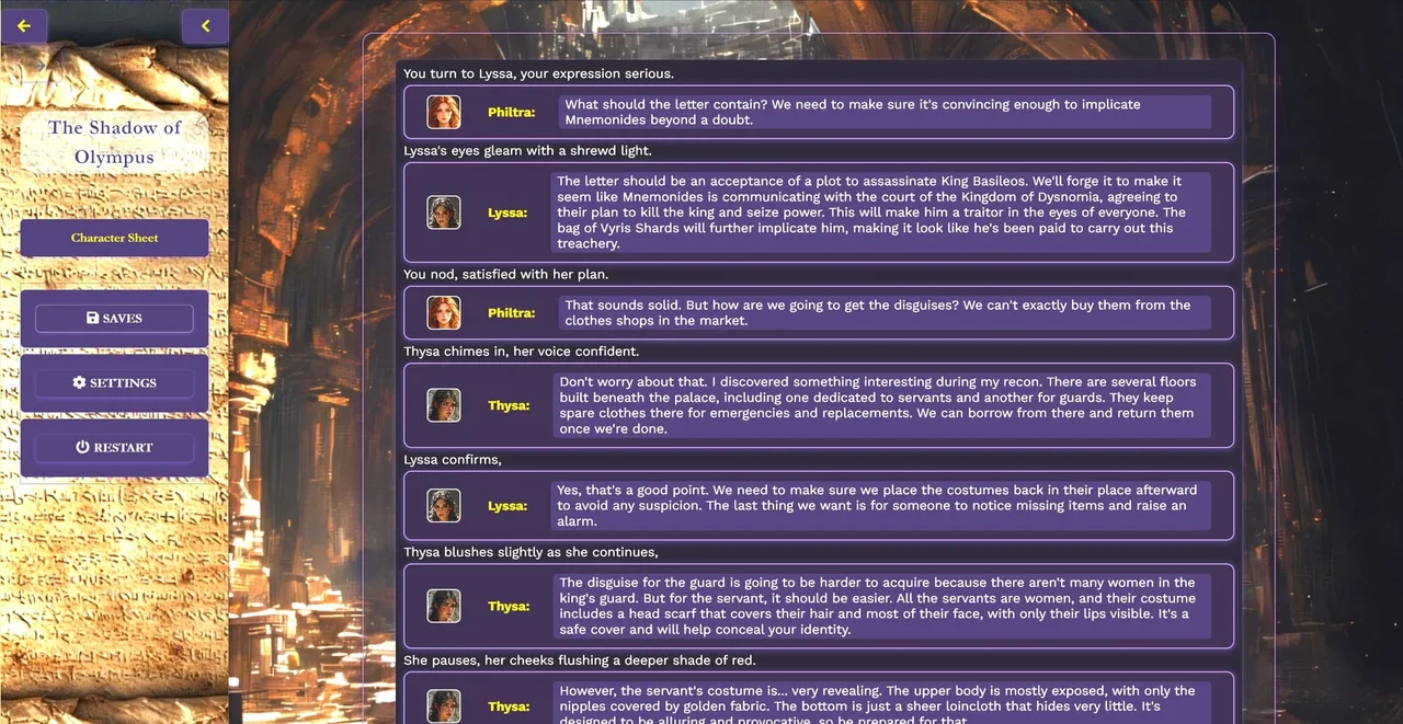 The Shadow of Olympus Preview 3