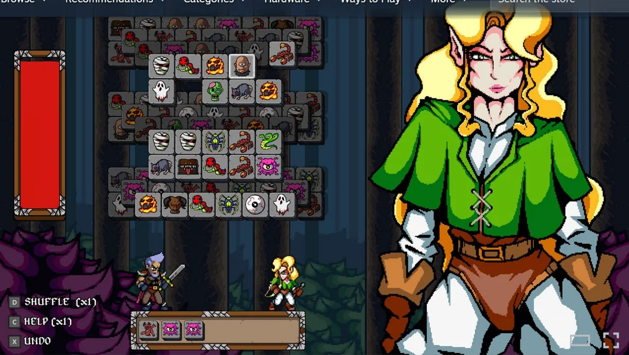 Warriors Waifus Mahjong Preview 5