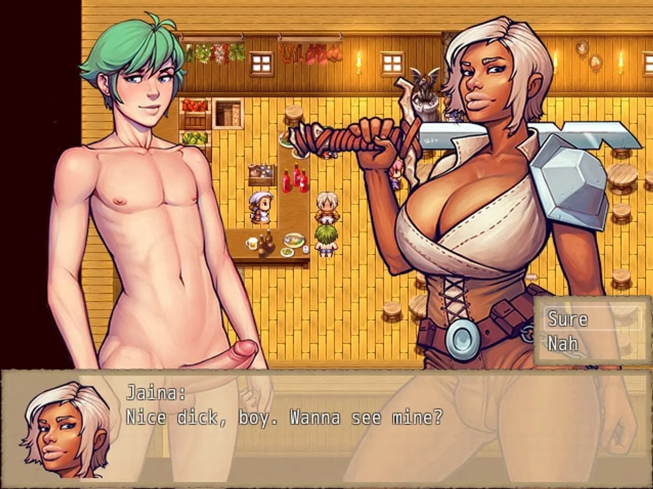 Warlock and Boobs Preview 2