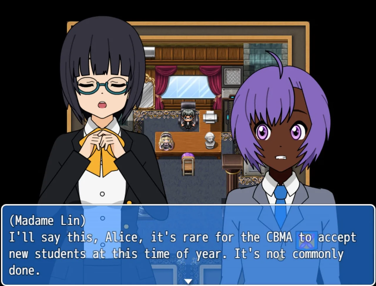 Cyberspace Battle Maiden Academy Preview 4