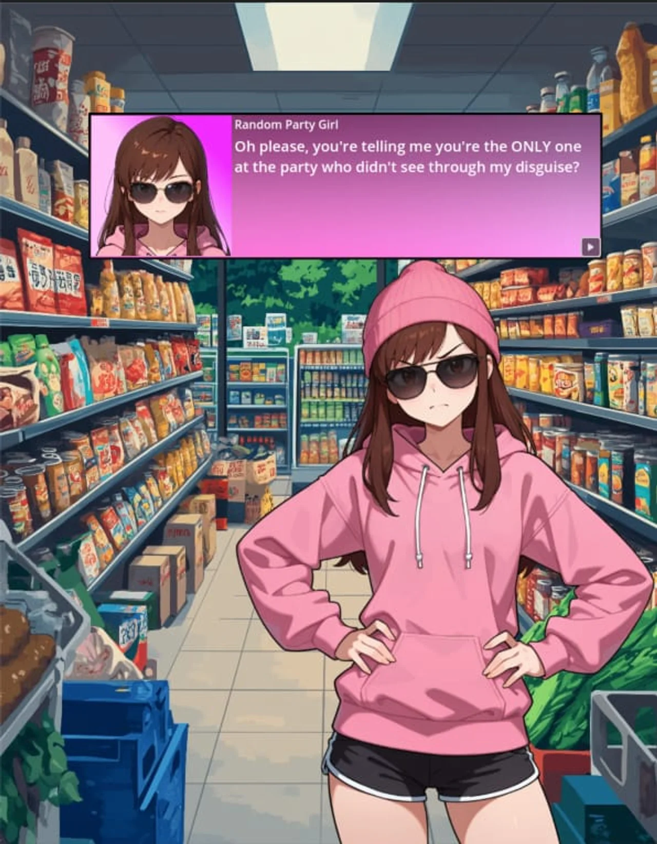 No Trace of Luck a Strip Poker Dating Sim Preview 6
