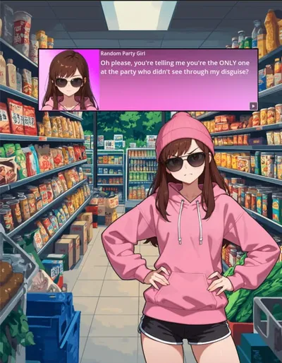 No Trace of Luck a Strip Poker Dating Sim Preview 6