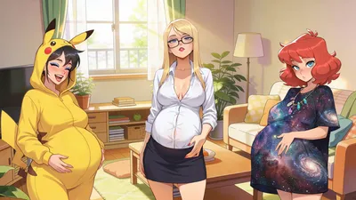 Pregnant Roommates Send Help Preview 6