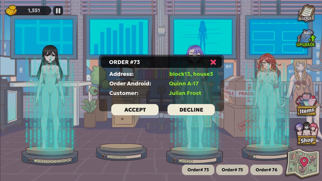 Androids at Your Service Preview 6