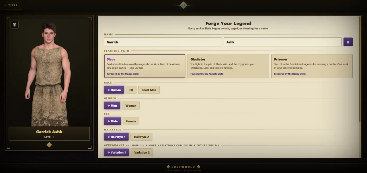 Lustworld Preview