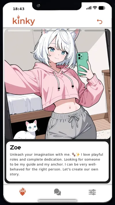 Kinky Phone Swipe to Seduce Preview 2