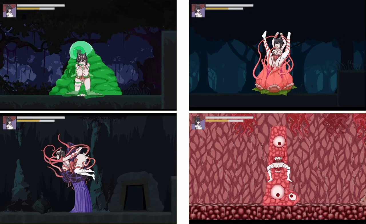 Exorcist Shrine Maiden Heterogeneous Lust Prison Preview 6