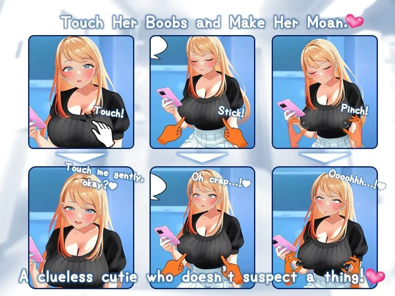Touch the Blonde College Babe Health Check Time Preview 4