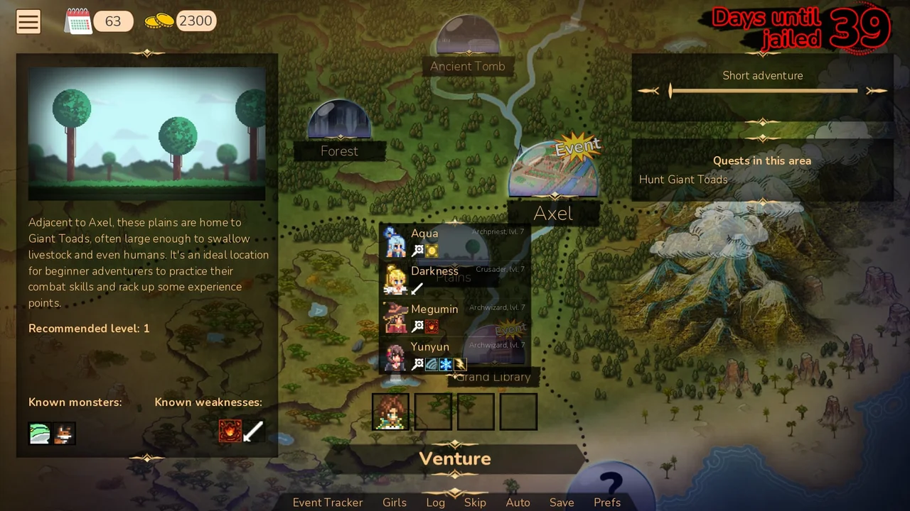Adventurer Trainer Preview 2
