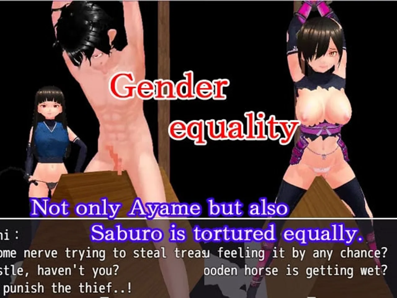 Ntr Kunoichi Ayame Retrieve the Secret Book of the Village Nandr Preview 1